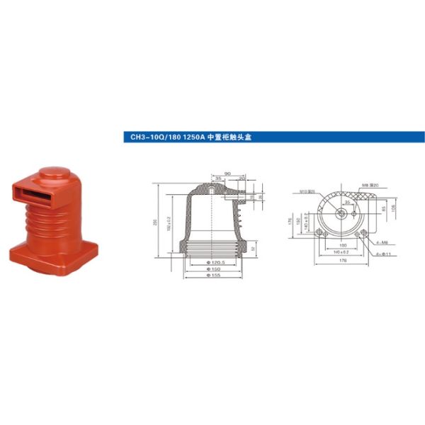 Шкаф коробки KYN28 контакта плато изолируя