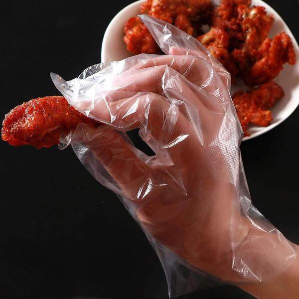 Plastic Food Grade Disposable GlovesFor Restaurant Household Food Cleaning Kitchen