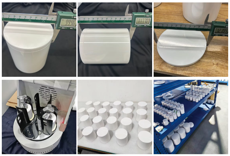 Customized Zirconia Grinding Jar With Lid 50ml 100ml 250ml 1000ml 1500ml 2000ml 2500ml