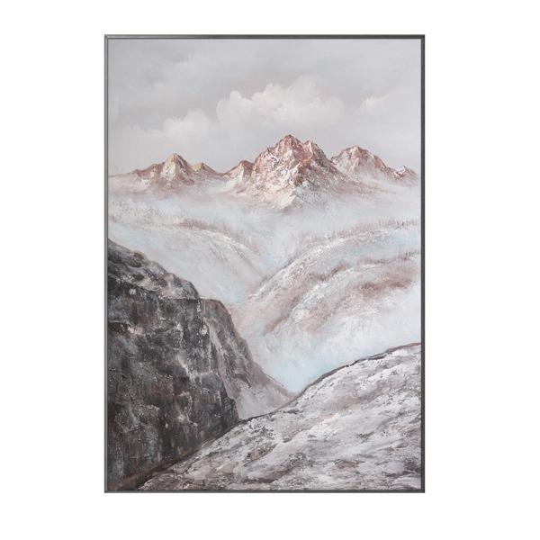 Custom Hand Painted Canvas Oil Painting For Living Room Wall Decor Medium Oil Subjects LANDSCAPE Modern Textured Canvas