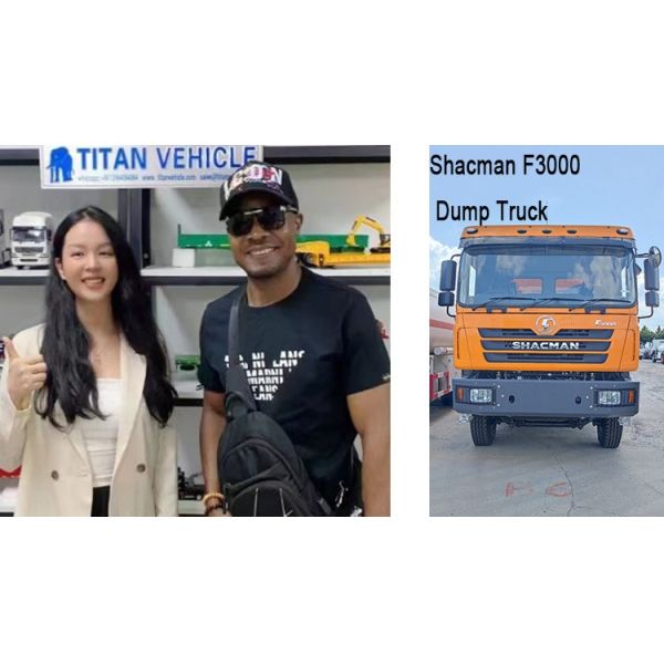 TITAN F3000 Shacman Dump Truck Price | 6x4 Dump Truck
