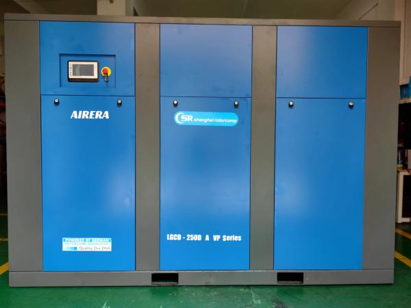 Compressor de ar de parafuso acionado por acoplagem de chapa, TUV, certificação ISO