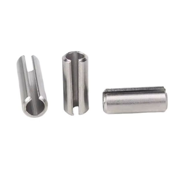 Steam Oxide Nitride Finish Spring Pins DIN 1481 Standard 304 Stainless Steel Roll Slotted for Construction Machinery