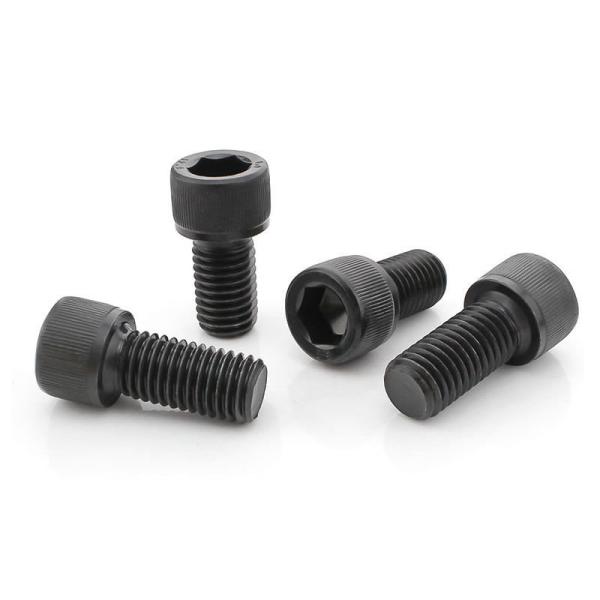 Black Socket Cap Head Wheel Lug Bolts Carbon Steel Material Easy Installation