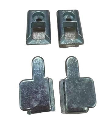 Recyclable Retractable Wardrobe Sliding Door Hardware Zinc Alloy