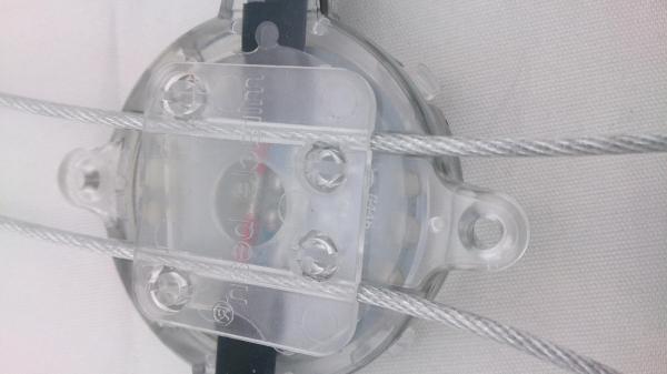A instalação 45mm RGB claro IC SM16716 do fio de aço Waterproof IP67