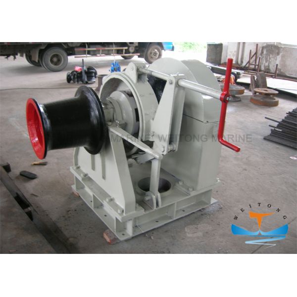 Single Drum Marine Anchor Windlass 12.5-114m Diameter Perfect Starting