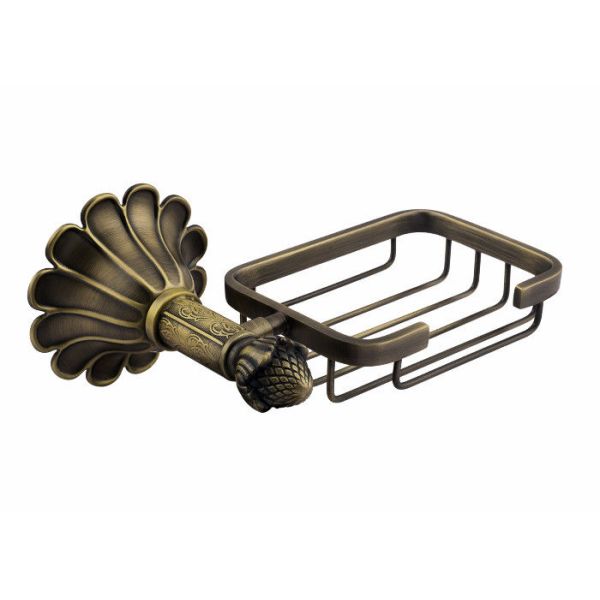 Банные принадлежности / аксессуары для ванной комнаты Стенная мыльная посуда Античная латунь