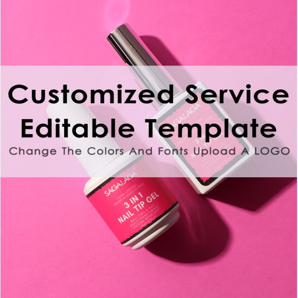 Mejorar su juego de uñas con 85G de capacidad de la punta de gel de pegamento X de las uñas de extensión de consejos Kit de cubierta completa y logotipo privado de gel de uñas Kit