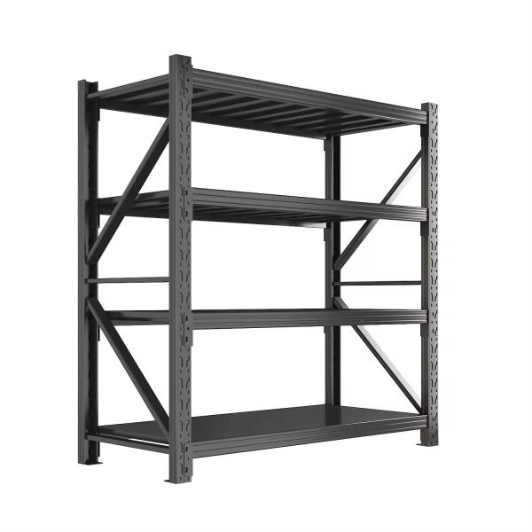 Powder Coating Medium Duty Racking Industrial Warehouse Storage Racks
