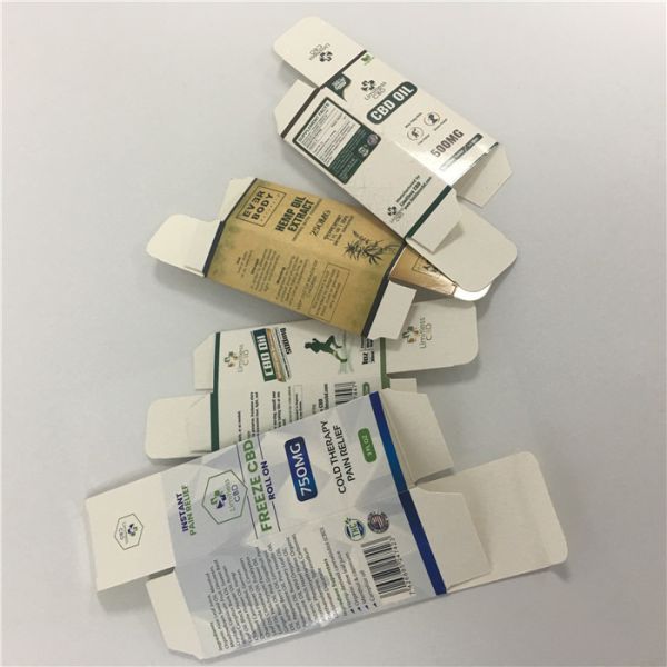 Коробка изготовленной на заказ роскошной бумажной ручки вапе масла картона КБД упаковывая