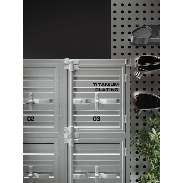 OEM / ODM Steel Locker Commercial Iron Storage Cabinet For School Gym