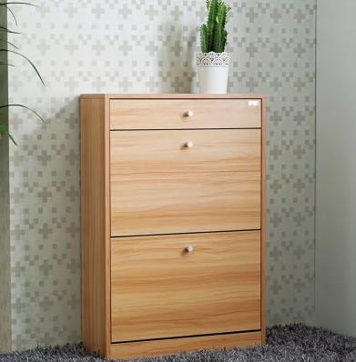 Modern design shoe rack of home livingroom furniture  Melamine cover frivolous shoe ark/shoe cabinet/shoe rack with door