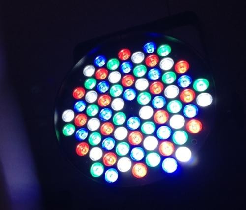 3in1 DMX512 6CH Wash Waterproof LED Par Light 72x3W For Festival Decoration