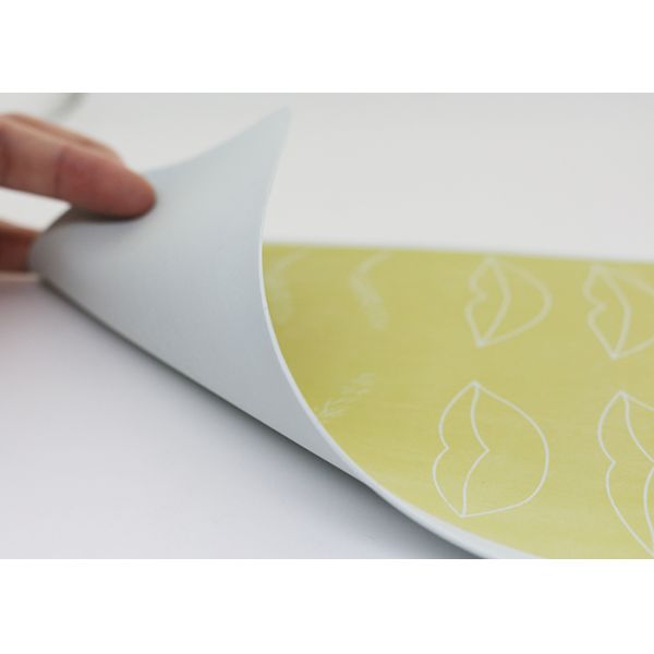 OEM Yellow Synthetic Eyebrow Tattoo Practice Skins Sheet Eyebrow Lip Practice Skin