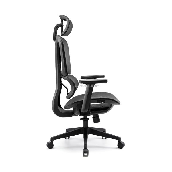Modern Cheap High Back Computer Swivel Chair Adjustable Arm Full Mesh Chair Executive Ergonomic Office Chair With Lumbar Support