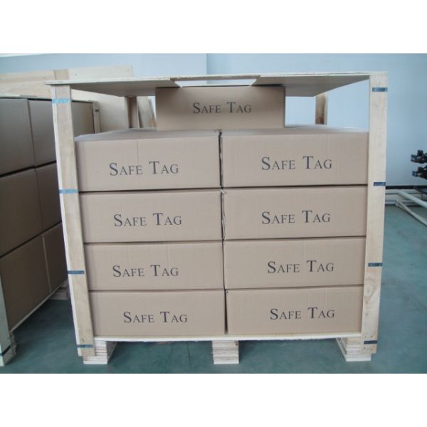 Custom Plastic Material Hang Scaffolding Tag Holder For Workplace Safety Signs