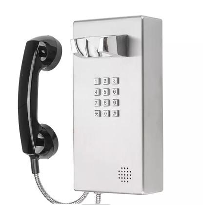304SS Robust Hotline Telephone , Jail Visitation Inmate Telephone