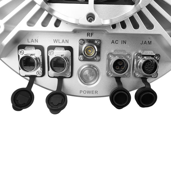 Long-Range Drone Detector Wireless Passive Automatic Detection System for 360° Airspace Monitoring