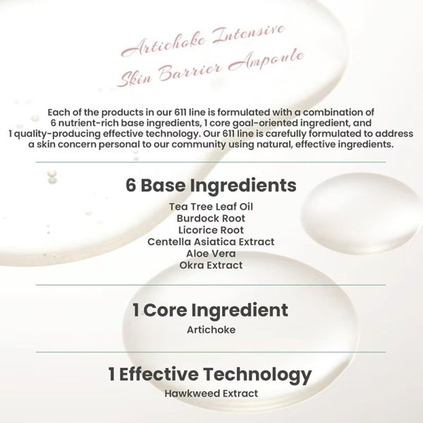 Skin Care Barrier Repair Ampoule 1oz Soothing Face Serum with Niacinamide & Vitamin C Whitening & Anti-Aging for Sensitive Skin
