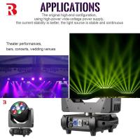 Potente 7x40W RGBW 4in1 LED Moving Head Light para paisagens da cidade e marcos noturnos