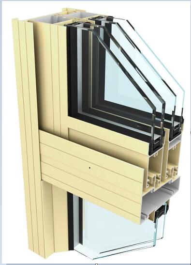 T8 Electrophoresis Finish Window Aluminum Profile Extrusions