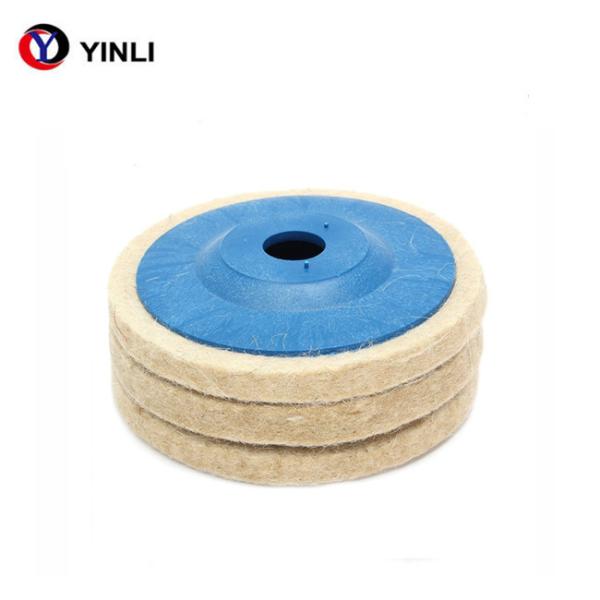 125mm 5 Inch Glass Edge Polishing Wheel Industrial Blue Color