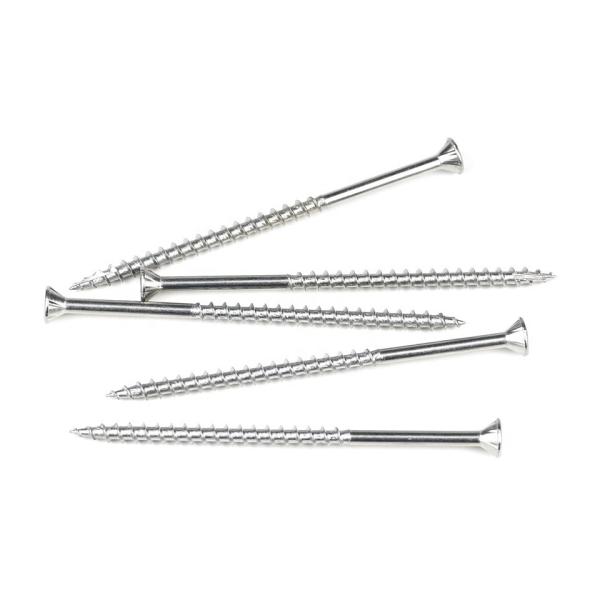 Ruspert Finish 70mm Phillips Countersunk Head Chipboard Screws for Wood Guardrail Fixing