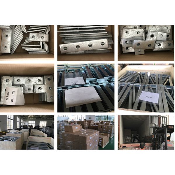 2 соединителя ASTM канала распорки отверстия кладут Unistrut стенные угольники на полку