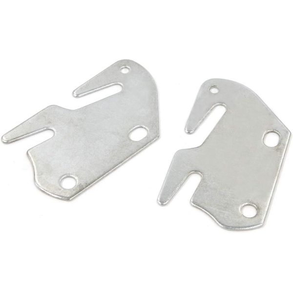 10 placas de gancho para camas de madera marco soporte de cabeza de tabla de pie de reemplazo