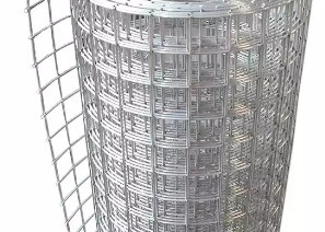 2x2は溶接された金網ポリ塩化ビニールに塗ったステンレス鋼に電流を通した