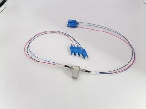 interruptor ótico mecânico do desvio 2x2 que trava não 5V SC UPC 1310/1550nm