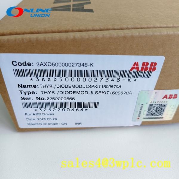 3AXD50000027348 Variateur CA polyvalent hautes performances ABB