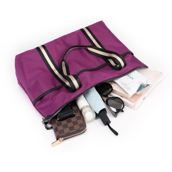 Autumn new large-capacity women's bag nylon bag lightweight short-distance travel bag