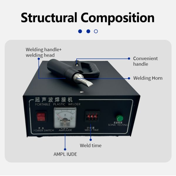 35K Handheld Ultrasonic Label Welding Machine 800W 1200W Trademark Positioning Machine