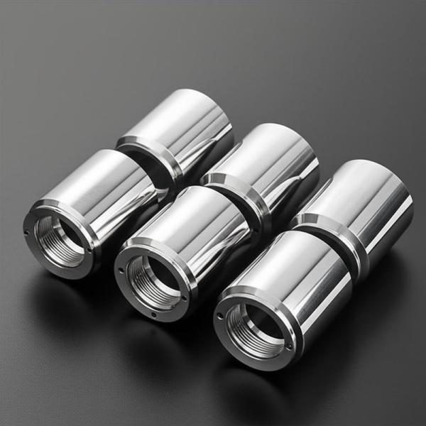 Prototipo de piezas mecanizadas de acero inoxidable OEM Conchas de conector de precisión de metal para equipos industriales