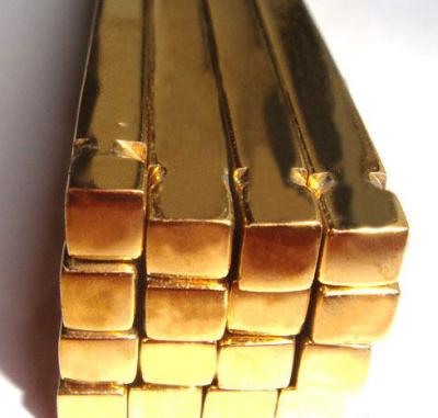 Rod de bronze quadrado sem chumbo, barra quadrada de bronze amarela com Hpb60-3, Hpb59-1, CW617N, C3771