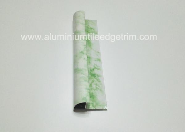 Home Decoration Metal Tile Edge Trim 2.5 M Length Marble Pattern Color