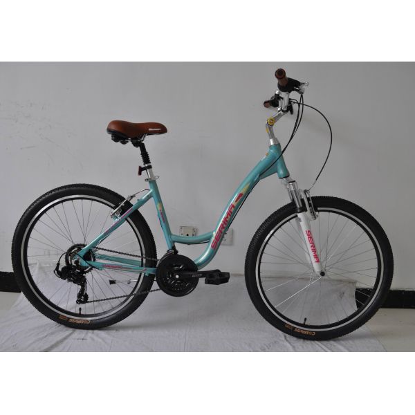 Tianjin manufacturer 26 inch steel city bike/bIcycle/bicicle with Shimano 21 speed