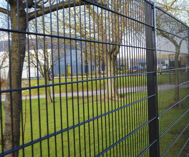 Гальванизированный двухсторонний зеленый винил покрыл загородку Ral 6005 сада провода