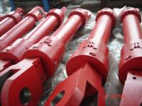 Cilindro hidráulico ativo do dobro marinho do OEM com o sensor do deslocamento