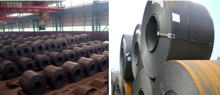 Black Hot Rolled Metal , Hot Dipped Galvanised Steel ISO 9001