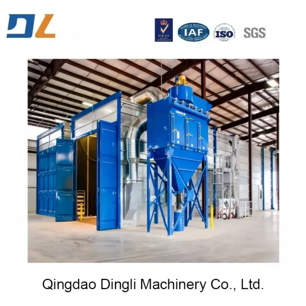 DIY Sandblasting Booth Industrial Size Blast Booth with Sand Blasting Pot
