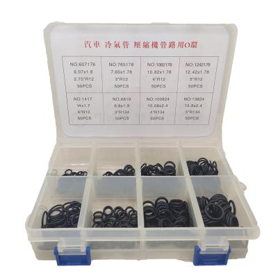 70 Shore A Rubber O Ring Seals Car AC O Ring Kit UV Resistance