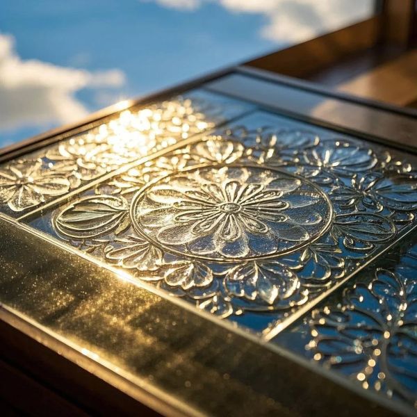 Explosion Proof Coated Reflective Glass Curtain Wall High Class Flat Float Glass
