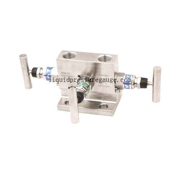 клапан клапана 3 аппаратуры 100C коллекторный фланец 1/2» женский NPT 5000 Psi