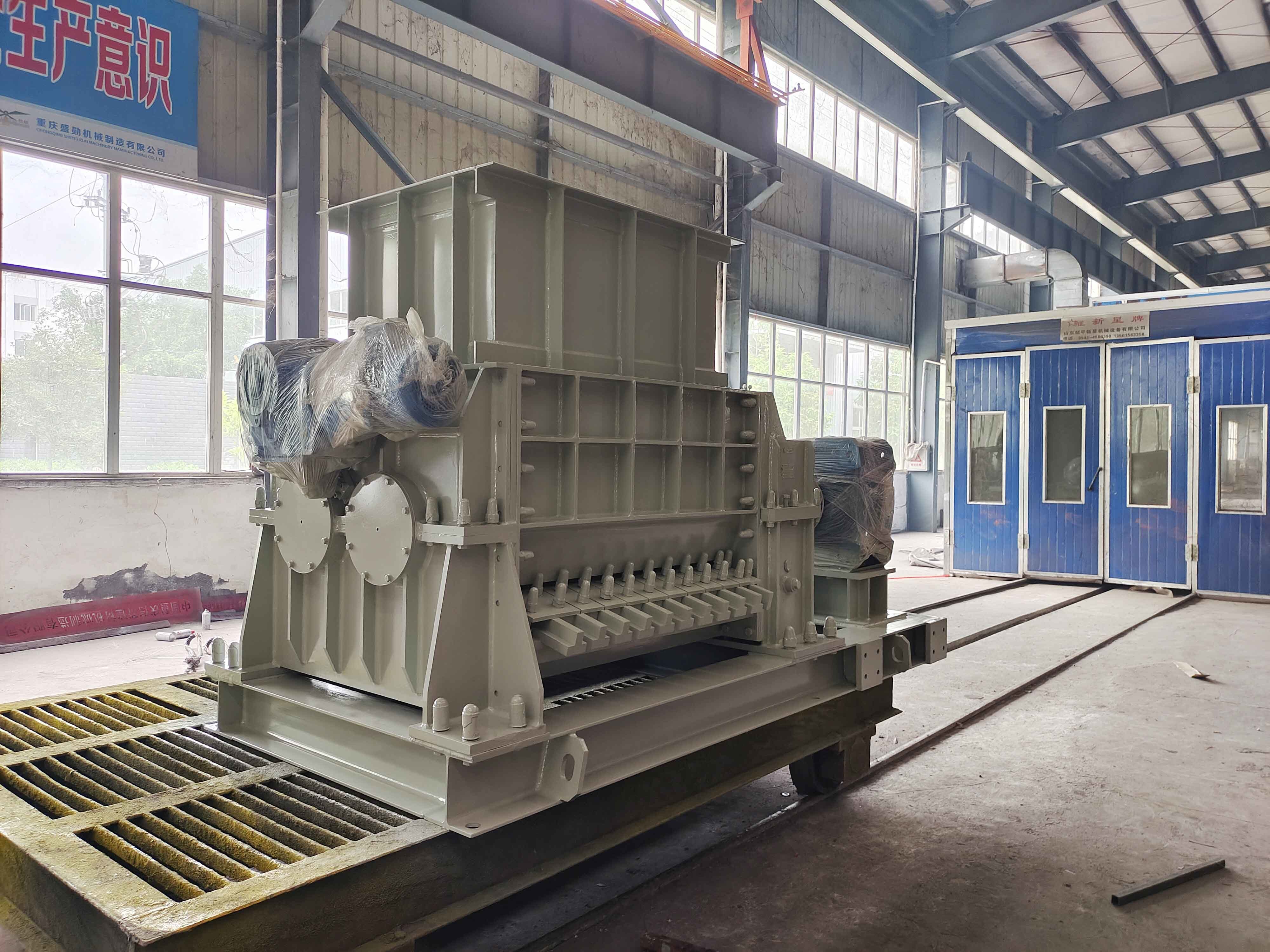 Double Toothed Roller Crusher Brick Production Line Equipment
