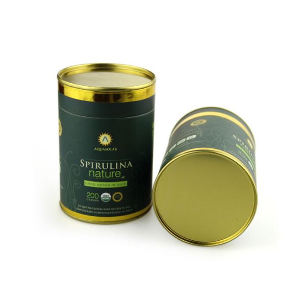 Водоустойчивые бумажные составные чонсервные банкы, обозначая пробка бумаги алюминиевой фольги EOE Kraft