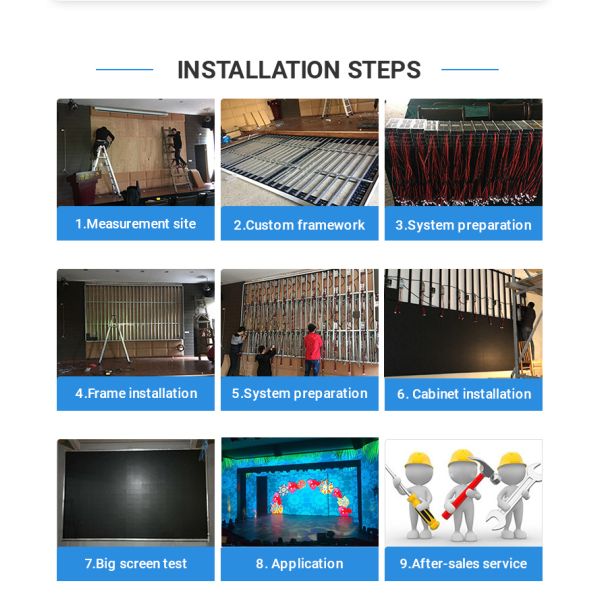 Indoor P1.25 HD Non-fatigue Small Pitch Led Display Pixel Pitch 1.25 mm Remote Control Led Video Wall Manufacture China