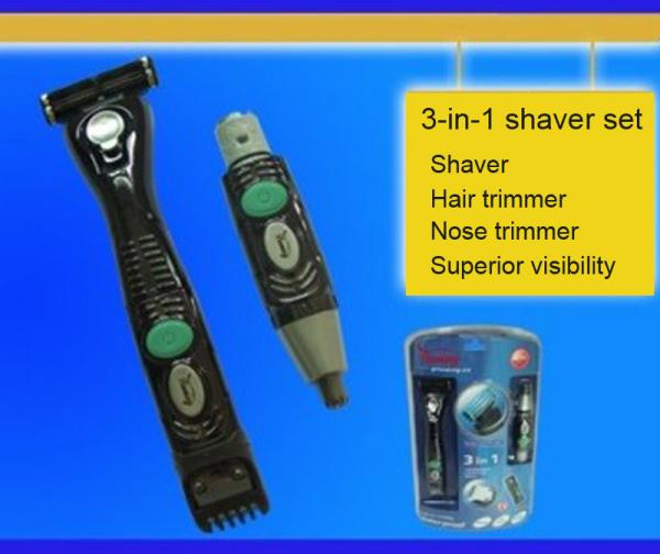 AAA Battery Hair Beard Trimmer Safety Convenient Adjustable Small Hair Clippers